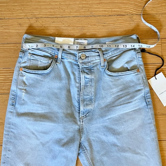 Citizens of Humanity Jolene High Rise Vintage Slim Straight Ace High Sz 28 - Picture 8 of 16